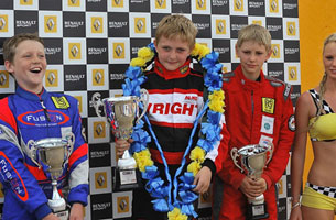 Cadet Podium Whilton Mill taken by Chris Walker
